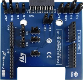 Фото 1/2 X-NUCLEO-STMODA1, Interface Board, MTMod+ Connector Board, For STM32 Nucleo, I2C, SPI, UART