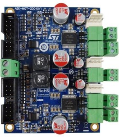 Фото 1/4 AEK-MOT-2DC40Y1, Power Management IC Development Tools Automotive-grade Dual DC motor driver up to 35 A each