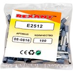 08-0816, Наконечник штыревой втулочный изолированный F-12 мм 2.5 мм² (НШВи ...