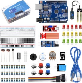 LAFVIN Basic Starter Kit for Arduino Uno R3 DIY Kit - R3 Board / Breadboard + Retail Box