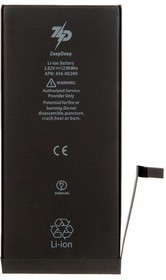 Фото 1/2 Аккумулятор ZeepDeep для iPhone 7 plus +17% увеличенной емкости: батарея, монтажные стикеры 3.8V 3400mAh
