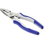 E080504, Combination Pliers, 180 mm Overall, Straight Tip