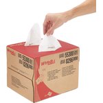 8296, WypAll White Cloths for General Cleaning, Dry Use, Box of 200 ...