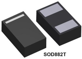 Фото 1/2 ESDA9P25-1T2, Uni-Directional TVS Diode, 2-Pin SOD882T
