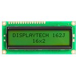 162J BA BW 162J Alphanumeric LCD Display, 2 Rows by 16 Characters, Reflective