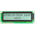 162M FC BC-3LP 162M Alphanumeric LCD Display, White on, 2 Rows by 16 Characters ...
