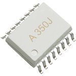ACPL-350J-500E, Оптопара, 1 канал, SOIC, 16 вывод(-ов), 5 кВ