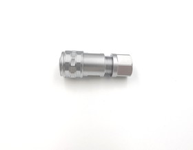 Circular Connector, 2 Contacts, Cable Mount, M8 Connector, Plug, Male, IP67