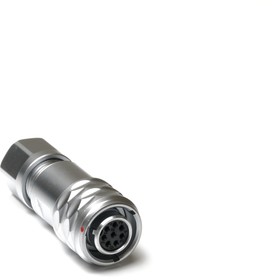 Circular Connector, 8 Contacts, Cable Mount, M8 Connector, Socket, Female, IP67