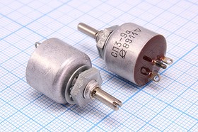 Резистор подстроечный 6.8 кОм, угол поворота 250 градусов, СП3-9аВ; №7244 РПодстр 6,8к\260град\ 3С/корп\СП3-9а
