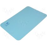 ESDMAT-CUTBLUE, Коврик настольный, ESD, L: 0,6м, W: 0,4м, Thk: 2мм, синий, 440°C
