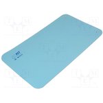 ESDMAT-60X120BL, Коврик настольный, ESD, L: 1,2м, W: 0,6м, Thk: 2мм, синий, 440°C