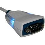 US232R-100-BLK, Модуль: проводной встроенный, RS232, USB, D-Sub 9pin, USB A, 1м