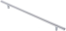 Ручка-рейлинг м/ц 256мм, Д340 Ш12 В32, матовый хром R-3020-256 SC