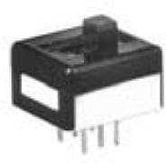 25446NAH, Slide Switches DPDT 4A 125V STD On-On