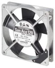 109S488-30, AC Fans Axial Fan, 120x120x25mm, 200VAC, Sensor Voltage 9.6VDC-14.4VDC for 12VDC, Alarm