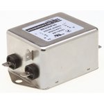 RES30F20, RES30 20A 250 V ac DC 400Hz, Chassis Mount RFI Filter, Fast-On ...
