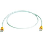 L00004A0064, Cat6a Male RJ45 to Male RJ45 Ethernet Cable, S/FTP ...