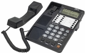 Фото 1/10 Телефон RITMIX RT-495 black, АОН, спикерфон, память 60 номеров, тональный/импульсный режим, черный, 80002152