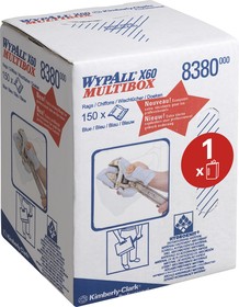 Фото 1/6 8380, WypAll Dry Cleaning Wipes, Box of 150