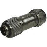 Circular Connector, 6 Contacts, Cable Mount, Plug, Male, IP67