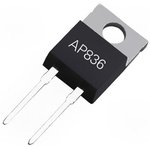 AP836-22RJ, Резистор: thick film, THT, TO220, 22Ом, 35Вт, ±5%, -65-150°C