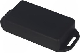 Фото 1/3 1551JFLBK, 1551 Series Black ABS Enclosure, IP54, Flanged, Black Lid, 60 x 35 x 15mm