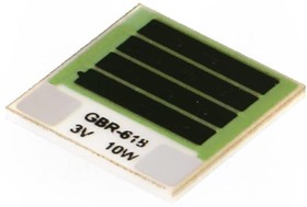 Фото 1/2 GBR-618-3-10-2, Резистор: thick film, нагревательный, приклеивание, 900мОм, 10Вт