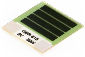 Фото 1/2 GBR-618-9-20-2, Резистор: thick film, нагревательный, приклеивание, 4,05Ом, 20Вт