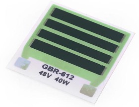 GBR-612-48-40-1, Резистор: thick film, нагревательный, приклеивание, 57,6Ом, 40Вт