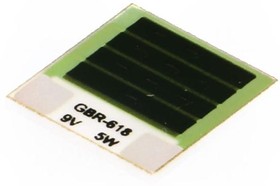 Фото 1/2 GBR-618-9-5-2, Резистор: thick film, нагревательный, приклеивание, 16,2Ом, 5Вт