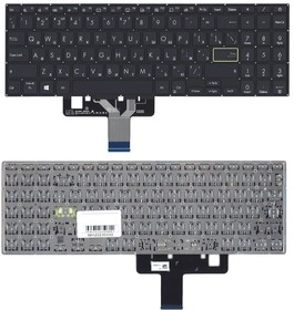 Фото 1/2 Клавиатура для ноутбука Asus Vivobook X521 черная
