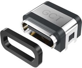 USB4730-GF-A-KIT, USB 2.0 Type C Receptacle Kit, GF, 16P Horz Top Mount SMT, IP67, T+R , W/Gasket