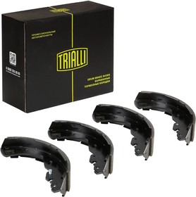 Фото 1/4 GF 4711, Колодки торм. для а/м Mazda BT-50 (06-)/Ford Ranger (98-) барабан. 270x57