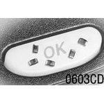 Фото 2/2 PE-0603CD150GTT, Inductor RF Chip Wirewound 0.015uH 2% 250MHz 30Q-Factor Ceramic 0.7A 0.17Ohm DCR 0603 T/R