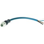 21035831403, Male 4 way M12 to Sensor Actuator Cable, 3m