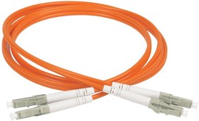 Патч-корд оптический коммутационный соединительный для многомодового кабеля (MM); 50/125 (OM2); LC/UPC-LC/UPC (Duplex) (дл.5м) ITK FPC50-LCU
