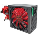 Ginzzu PC700 14CM(Red) 80+ black,APFC,24+4p,2 PCI-E(6+2), 7*SATA, 4*IDE,оплетка ...