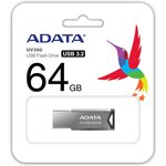 Флеш-память A-DATA UV350, 64GB, AUV350-64G-RBK