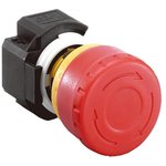 XA1E-BV302V-R, Emergency Stop Switches / E-Stop Switches 16mm Emergency-Stop