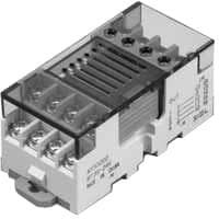 RT3SN-24V, Relay Sockets & Hardware 24V RT3 Socket PA-N relay w/4pcs