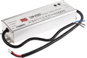 Фото 1/2 HLG-185-24ARS, LED Driver, 24V Output, 187.2W Output, 7.8A Output, Constant Voltage Dimmable