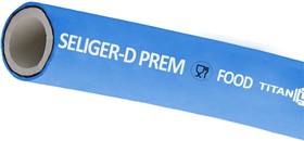 Фото 1/2 Пищевой рукав напорный SELIGER-D-PREM, d=13 мм, -40C,10bar,EPDM, , 5м TL013SL-D-PR_5