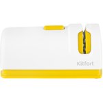 Точилка Kitfort КТ-4068-1 электрическая для ножей бело-желтый