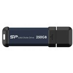 USB Flash накопитель 250Gb Silicon Power MS60 Blue (SP250GBUF3S60V1B)