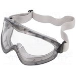 2890S, 2890, Scratch Resistant Anti-Mist Safety Goggles with Clear Lenses