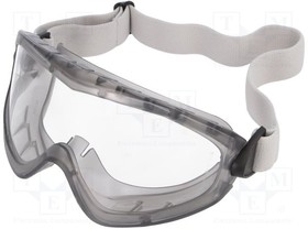 Фото 1/6 2890S, 2890, Scratch Resistant Anti-Mist Safety Goggles with Clear Lenses