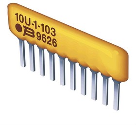 Фото 1/4 4610X-101-331LF, Resistor Networks & Arrays 10pins 330 OHMS Bussed