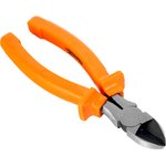 17560, Бокорезы Classic, 180 мм, шлифованные, пластмассовые рукоятки