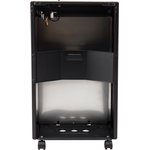 60-0022, Обогреватель инфракрасный газовый для дома, 4,2кВт, для баллона 27л, черный